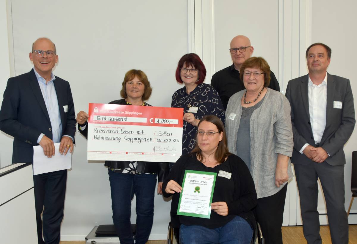 Ehrenamtspreis des Landkreises Göppingen