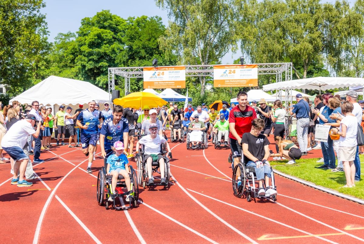 Grandioses Ergebnis - 24h-Rollstuhlrennen 2024