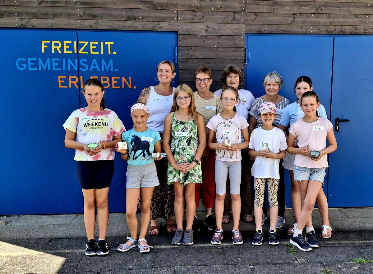 Kerzen gestalten und Natur genießen