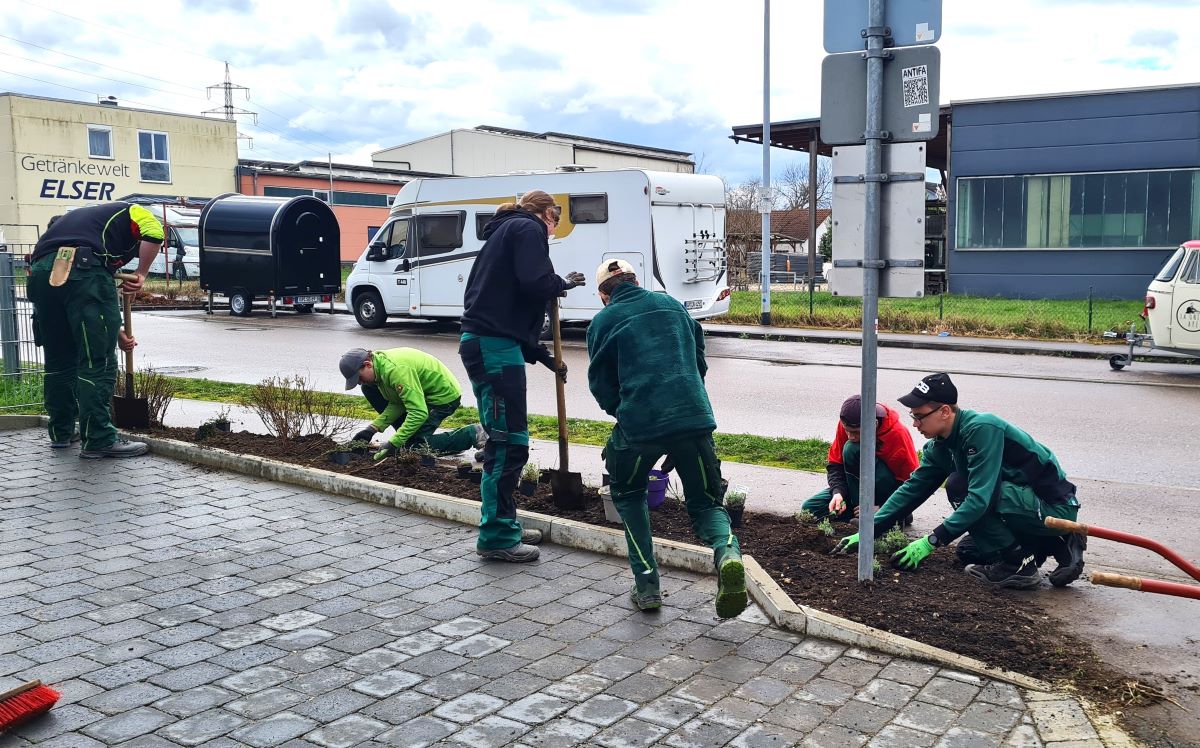 Wir sagen Danke - gelungene Gartenaktion